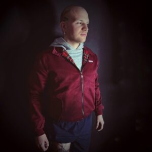 Куртка classic harrington cherryred