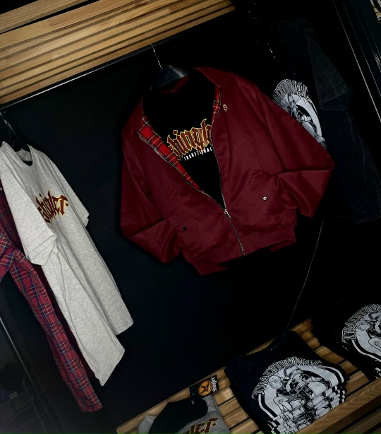 Куртка classic harrington cherryred — изображение 3