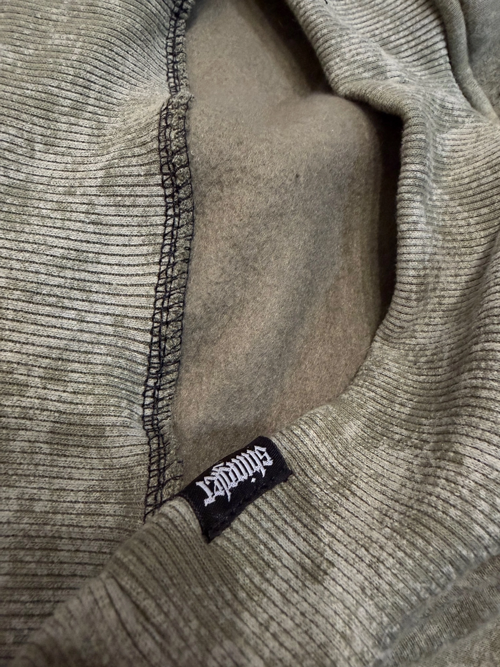 Худи Olive Acid Wash — изображение 4