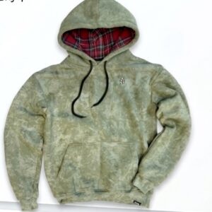 Худи Olive Acid Wash